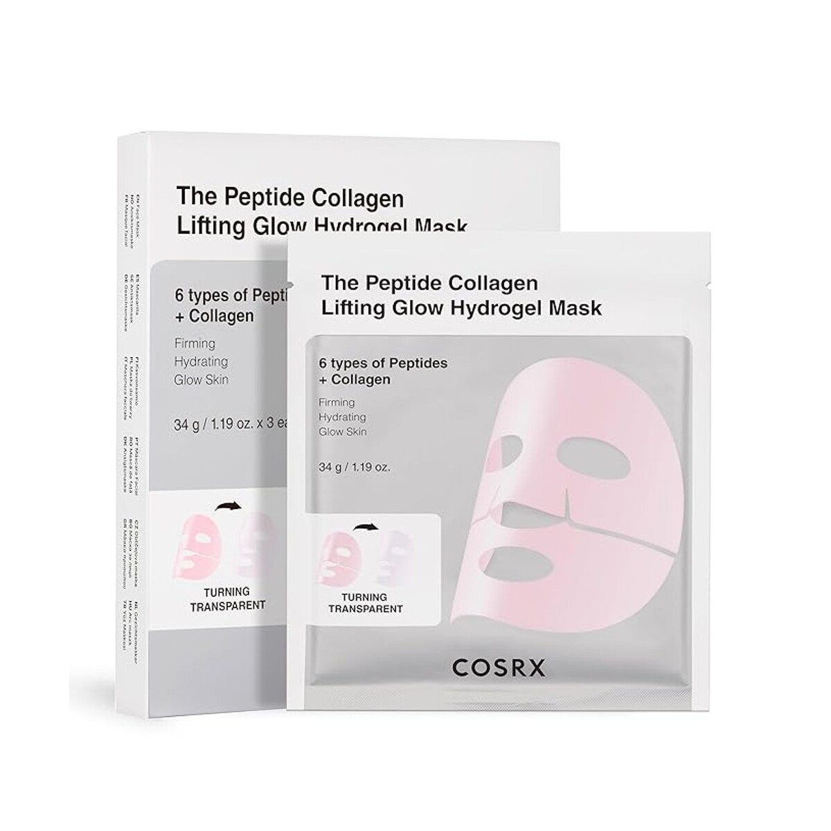 The Peptide Collagen Lifting Glow Hydrogel Mask